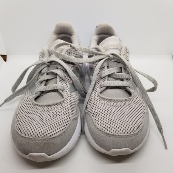 Adidas gray and blue cloudfoam archivo running sneakers size 6.5 - Picture 6 of 10